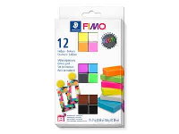 Fimo Effect Neon Colour Pack 12    Piece