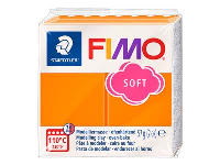 Fimo Soft Tangerine 57g Polymer Clay Block Fimo Colour Reference 42