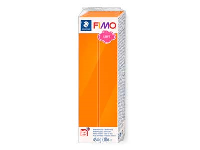 Fimo Soft Tangerine 454g Polymer    Clay Block Fimo Colour Reference 42