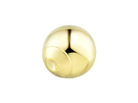 18ct Yellow Gold 1 Hole Ball With  Cup 4mm