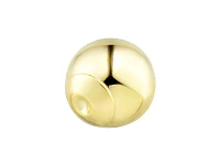 18ct Yellow Gold 1 Hole Ball With  Cup 5mm