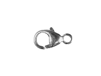 18ct White Gold Oval Trigger Clasp 11mm