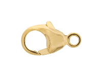 18ct Yellow Gold Heavy Oval Trigger Clasp 11mm