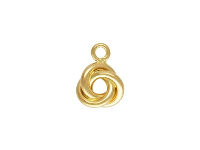 Gold Filled Knot Drop 5mm