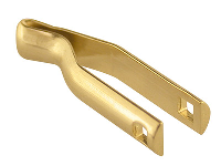 9ct Yellow Gold Cufflink S-arm Only, Heavy Weight 100% Recycled   Gold