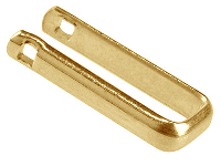 18ct Yellow Gold Cufflink U-arm    Only Heavy Weight, 100% Recycled   Gold