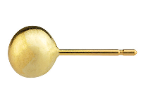 9ct Yellow Gold Ball Stud 6mm 100% Recycled Gold