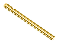 9ct Yellow Gold Ear Pin, 11.1 X 0.8mm, Pack of 6 100% Recycled Gold