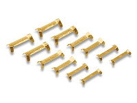 9ct Yellow Gold Ring Clips 12   Assorted Sizes, 6 Sizes X 2 Of Each