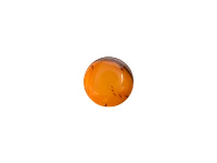 Natural Amber, Round Cabochon, 4mm