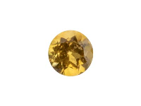 Citrine, Round, 2mm