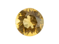 Citrine, Round, 3mm