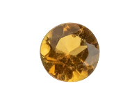 Citrine, Round, 2.5mm