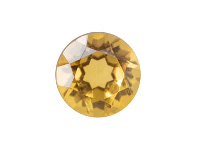 Citrine, Round, 3.5mm