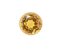 Citrine, Round, 8mm