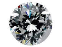 Diamond, Round, H-I/P2, 2pt/1.7mm