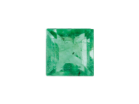 Emerald, Square, 2.5x2.5mm