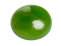 Nephrite Jade, Round Cabochon 8mm