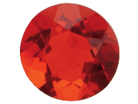 Fire Opal, Round, 5mm