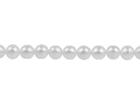 Cultured Pearls, 5-5.5mm, Natural  White, Potatoe Round, 16&amp;quot;/40cm