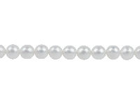 Cultured Pearls, 5.5-6mm, Natural  White, Potatoe Round, 16&amp;quot;/40cm