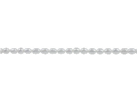 Cultured Pearls, 6x4mm, Natural    White, Rice, 16&amp;quot;/40cm