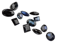 Sapphire, Mixed Shapes, Pack of 12,