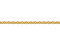 18ct Yellow Gold 1.7mm Round Loose Trace Chain