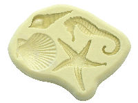 Flexibe Mould Seashore, 4 Designs