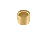 9ct Yellow Gold Tube Setting 4.6mm Semi Finished Cast Collet, 100%    Recycled Gold
