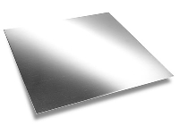 9ct Medium White Sheet 0.50mm Fully Annealed, 100% Recycled Gold