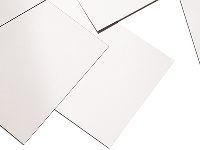 18ct Medium White Sheet 0.70mm,    100% Recycled Gold