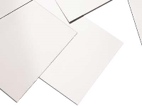 18ct Medium White Sheet 1.30mm,    100% Recycled Gold