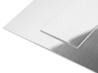 18ct White Gold Sheet 0.50mm, 100% Recycled Gold