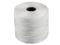 Beadsmith S-lon Bead Cord White Tex 210 Gauge #18 70m