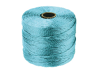 Beadsmith S-lon Bead Cord Aqua Tex 210 Gauge #18 70m