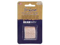 Beadsmith S-lon Bead Cord Natural  Tex 210 Gauge #18 70m