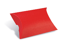 Flat Pack Pillow Box Red Pack of 10