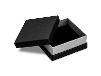 Black And Silver Metallic Large    Universal Box