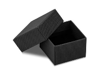 Black Matt Card Ring Box