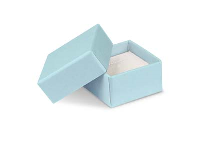 Pastel Blue Card Earring/ Small    Universal Box