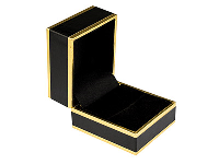 Black And Gold 2 Tone Ring Box