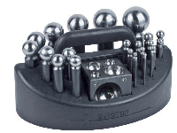 Durston 26 Piece Doming Set    Including Block And Carry Case