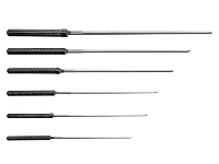 Broacher / Reamer File Set, Large, 1.2-3.0mm, Set Of 6