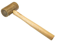 Durston Rawhide Mallet With Lead   Core, Size 2, 50mm Head Diameter