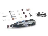 Dremel Lite 7760 Rotary Drill Kit  With 15 Accessories