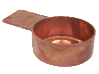 Copper Pan 3&amp;quot; Diameter