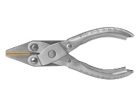 Classic Parallel Action Pliers Brass Flat Jaw 125mm