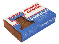 Abrasive Rubber Block, Fine Brown, 240 Grit, Garryflex