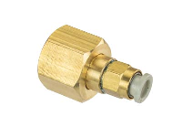 Argon Regulator Female Push    Fitting, 3/8 Bsp To 6mm Tube, For  Use With Orion Welders